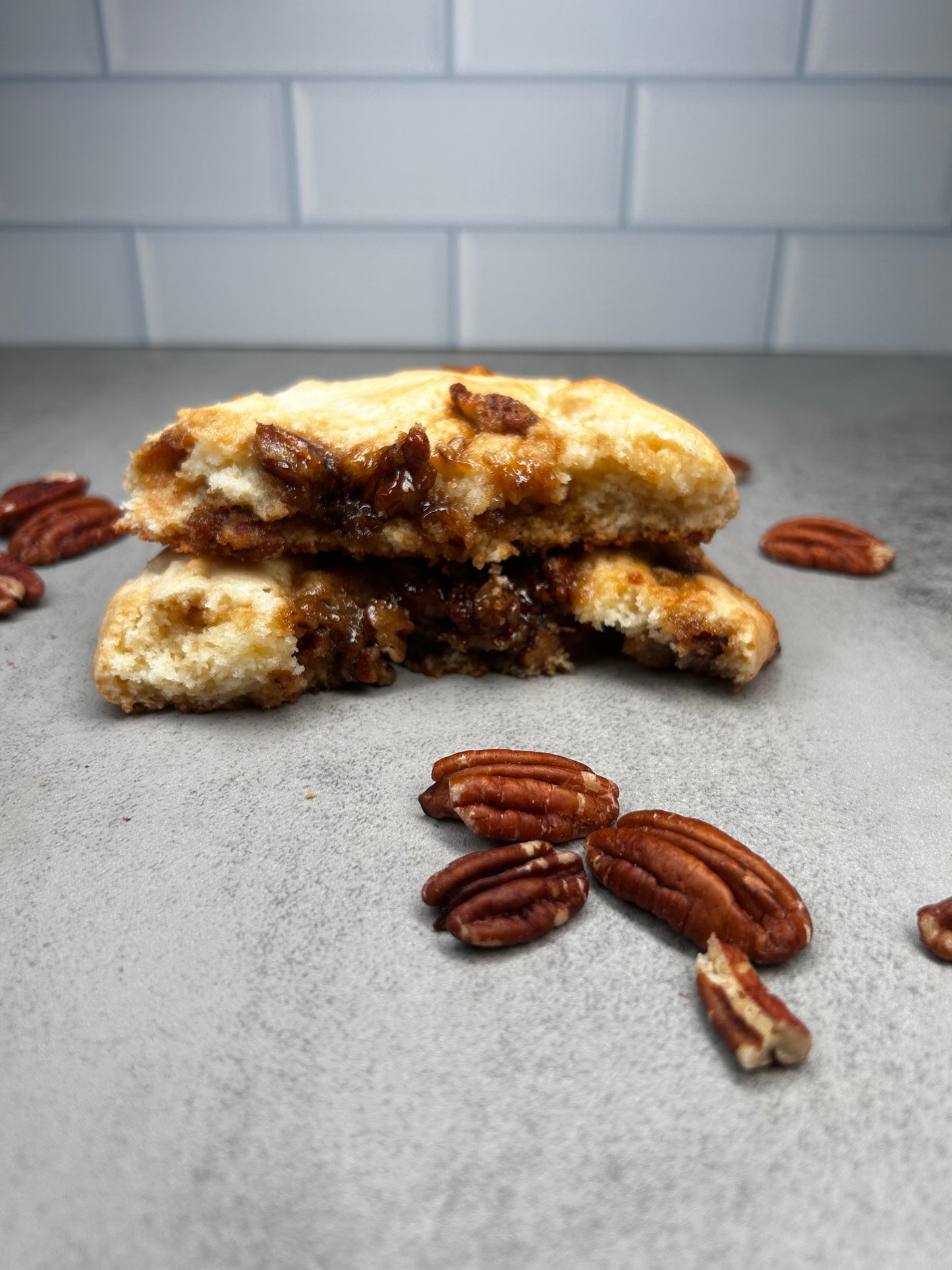Bourbon Pecan Pie Cookies