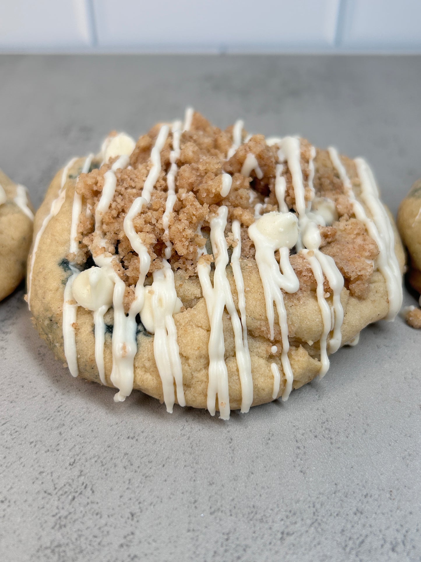 Blueberry Crumb Cookies