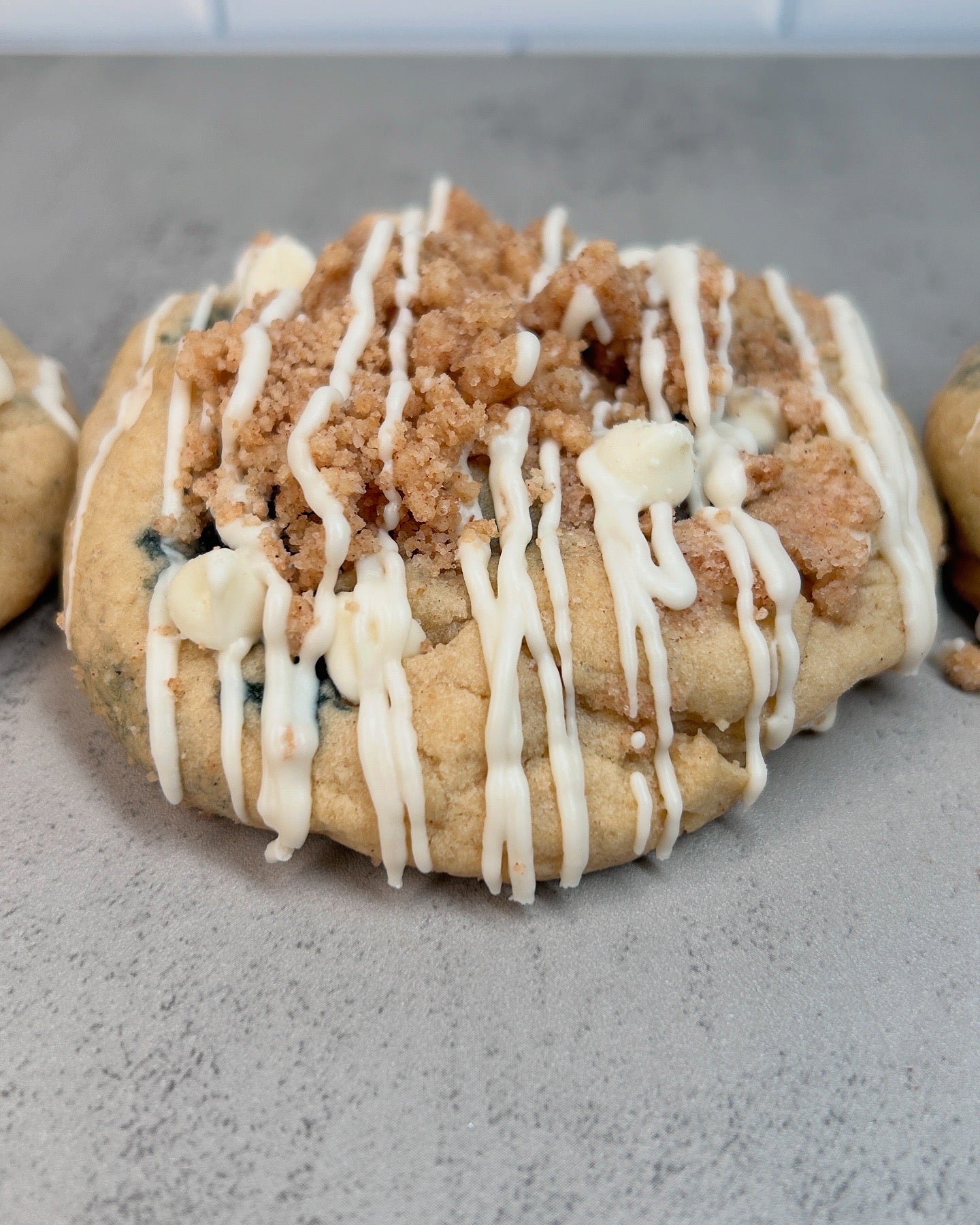 Blueberry Crumb Cookies