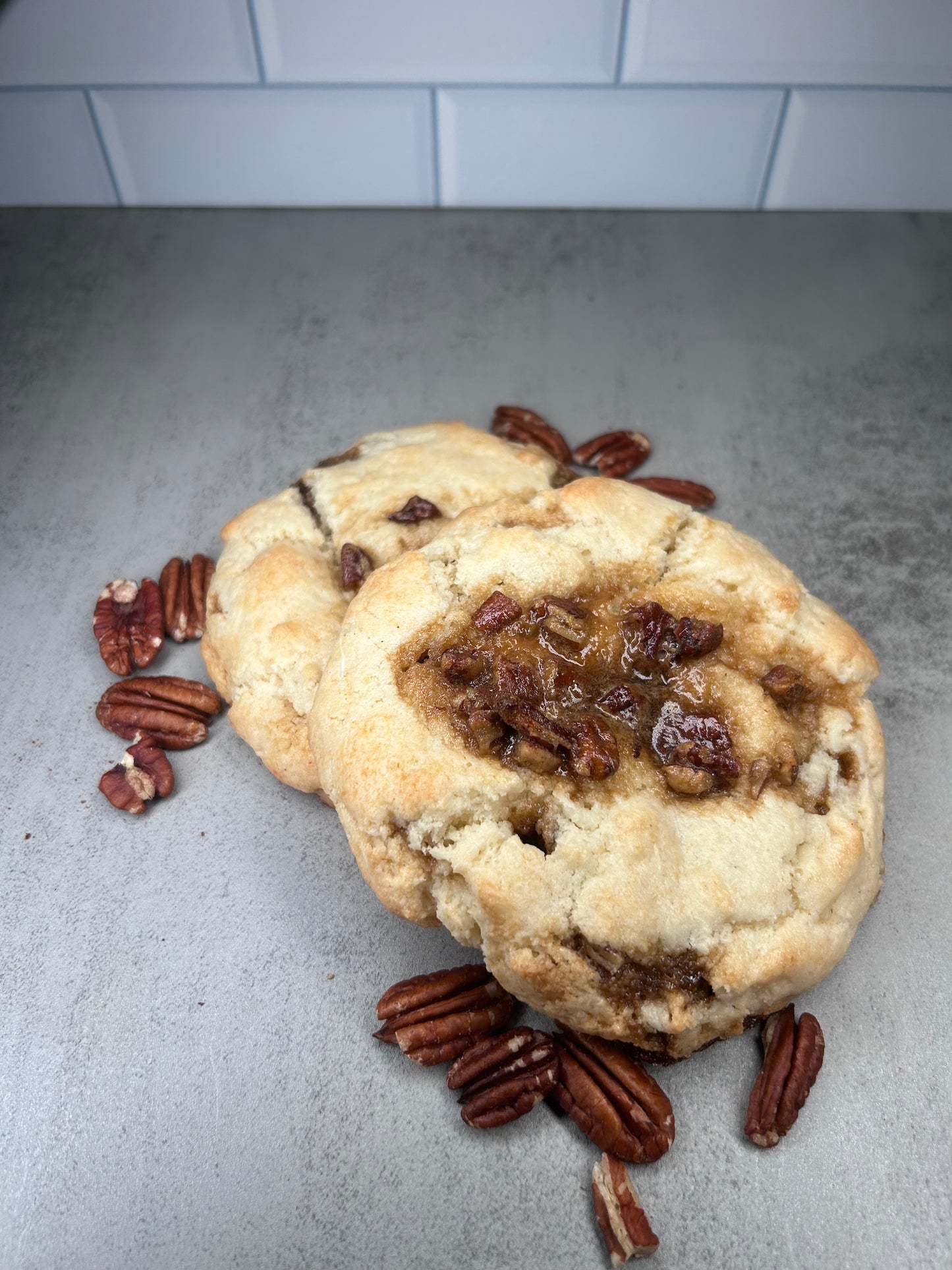 Bourbon Pecan Pie Cookies