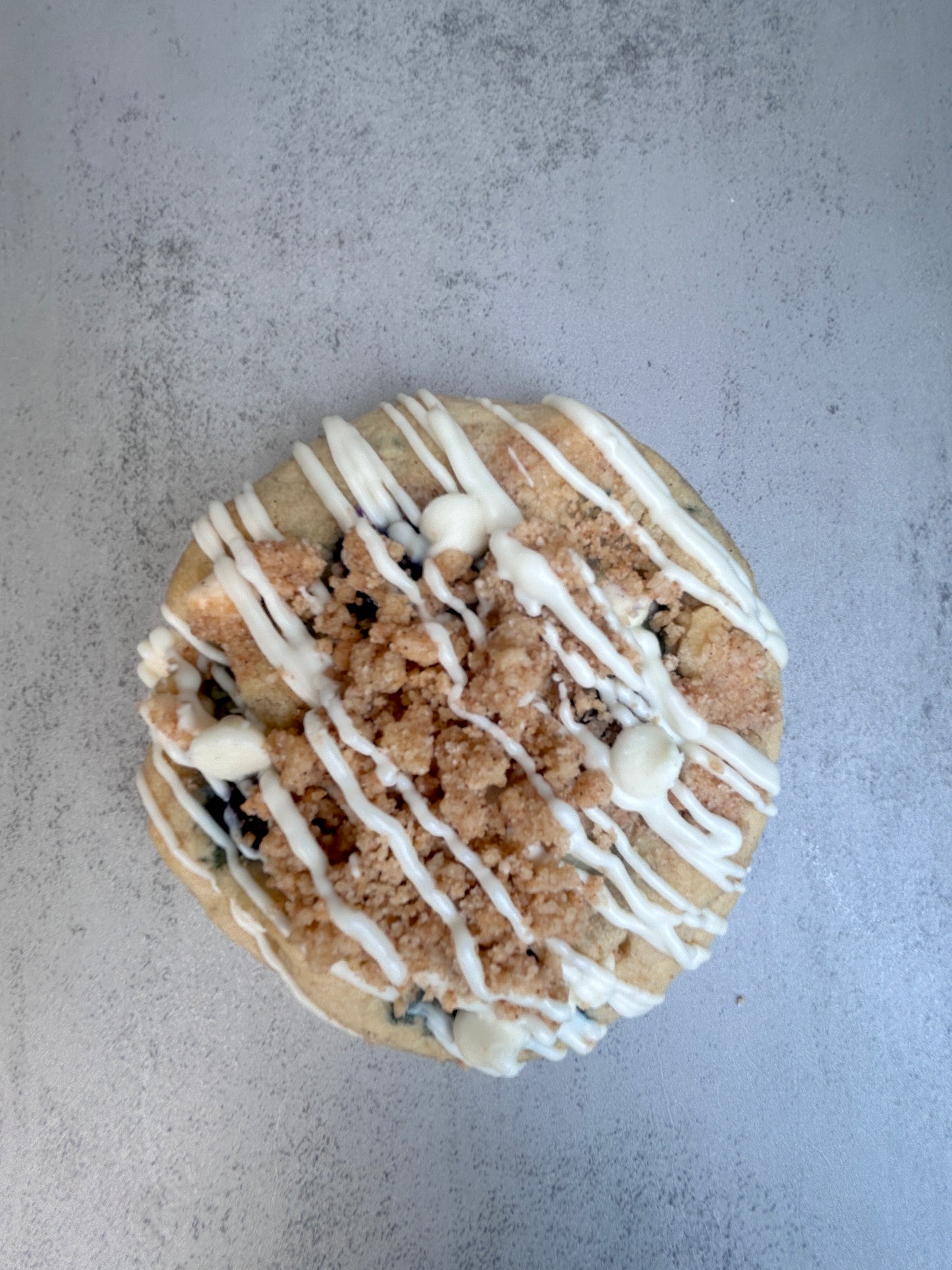 Blueberry Crumb Cookies