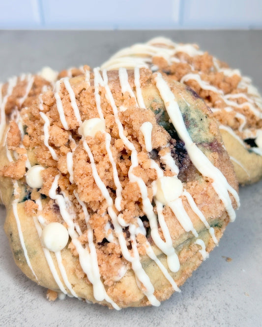 Blueberry Crumb Cookies