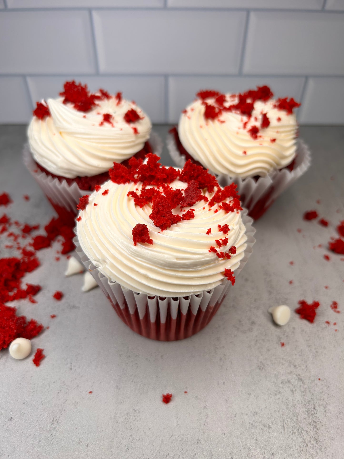 1 Dozen - Ruby - Red Velvet Cupcakes - YUMMM! A Cupcakery