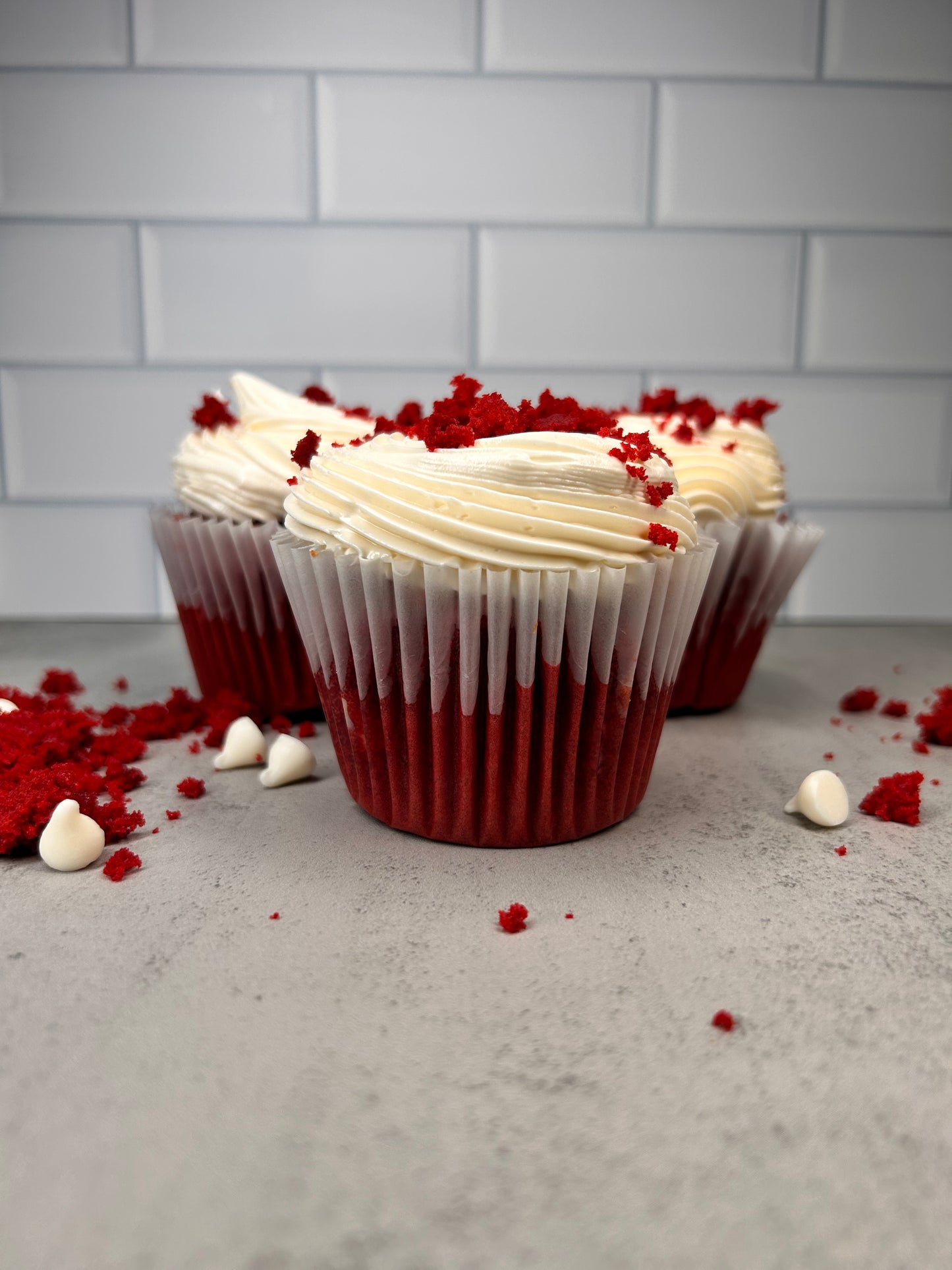 1 Dozen - Ruby - Red Velvet Cupcakes - YUMMM! A Cupcakery